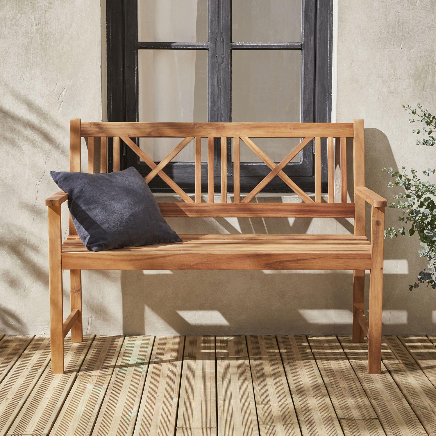 3-seater Wooden Bench